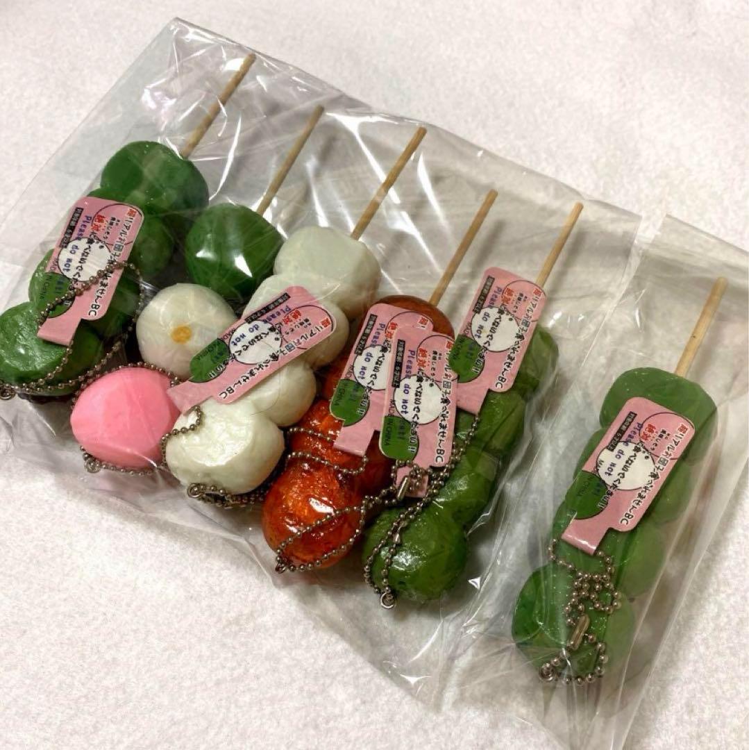 和菓子　食品サンプル　スクイーズ　セット