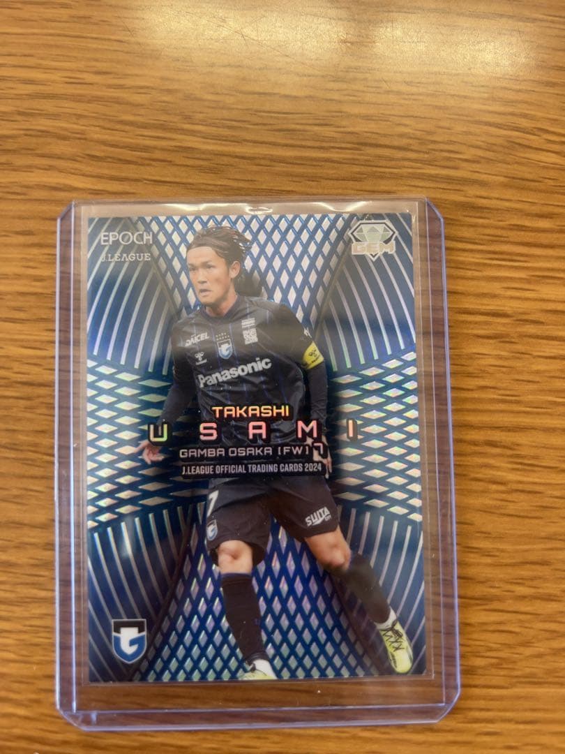 ☆EPOCH Jリーグ 2024 宇佐美貴史 GEMカード ガンバ大阪