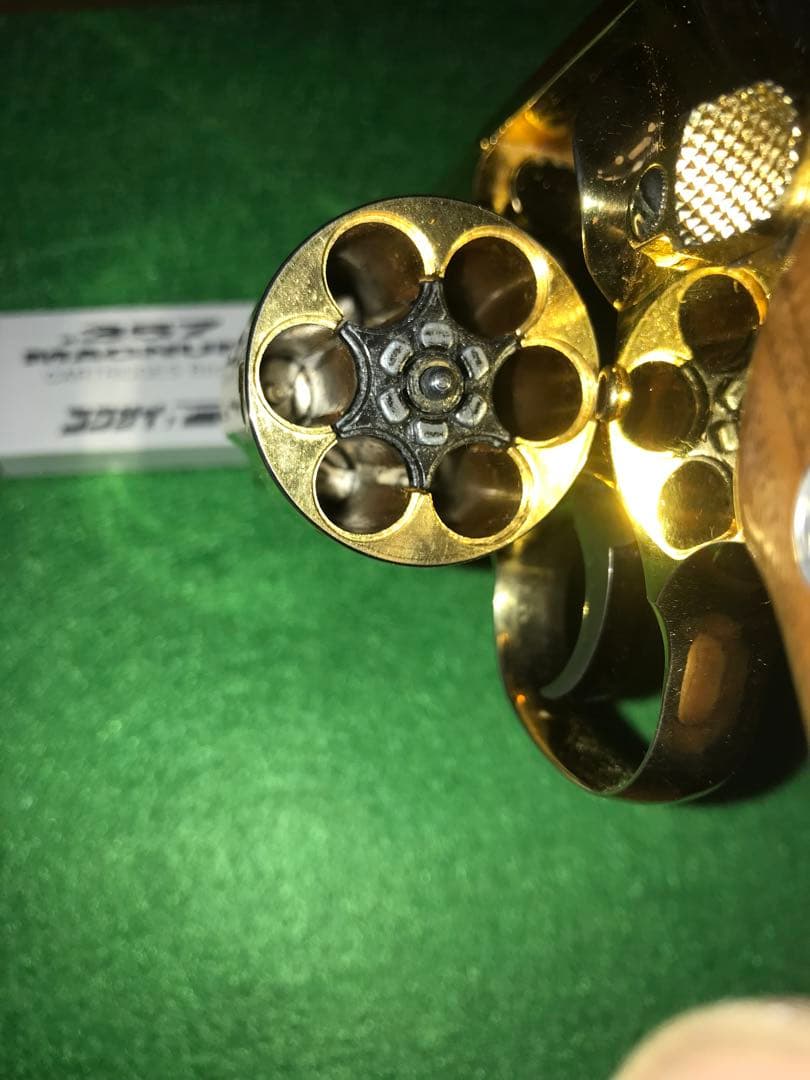 コクサイ24KモデルガンM19コンバットマグナム