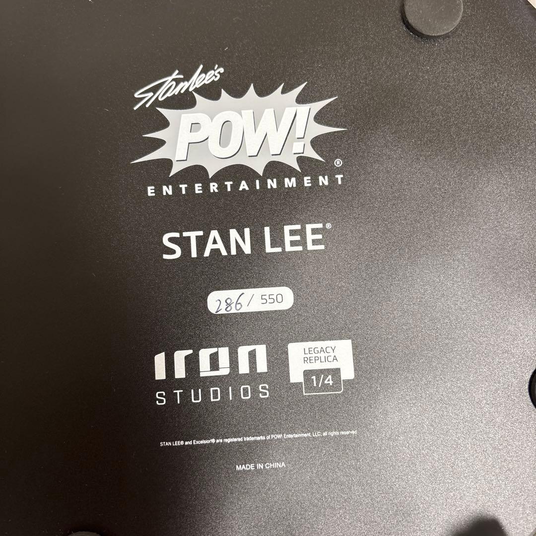 スタン・リー　アイアンスタジオ　1/4サイズ　スタチュー　MARVEL