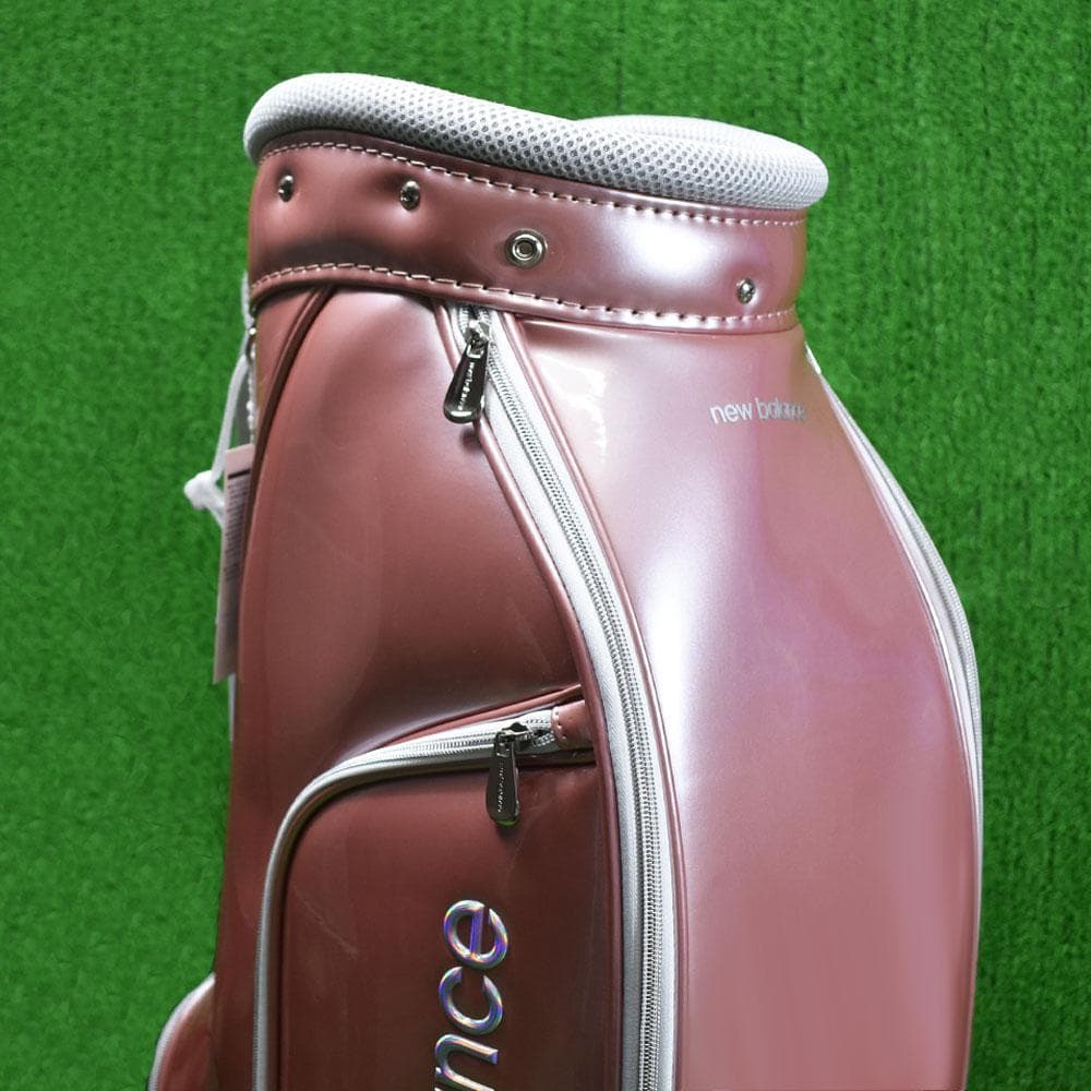 ニューバランス/ゴルフ エナメル キャディバッグ８.５型 新品！