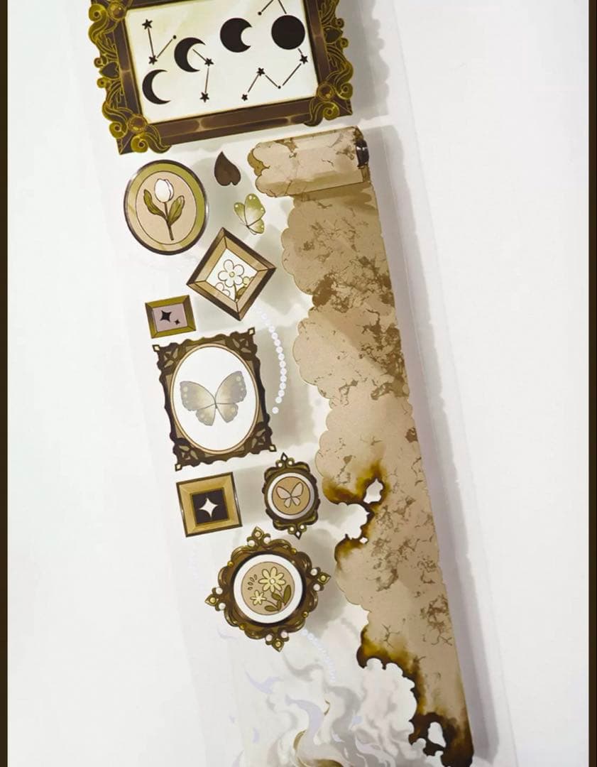 风见幸山《燃花》海外マスキングテープ　マステ 【2253】