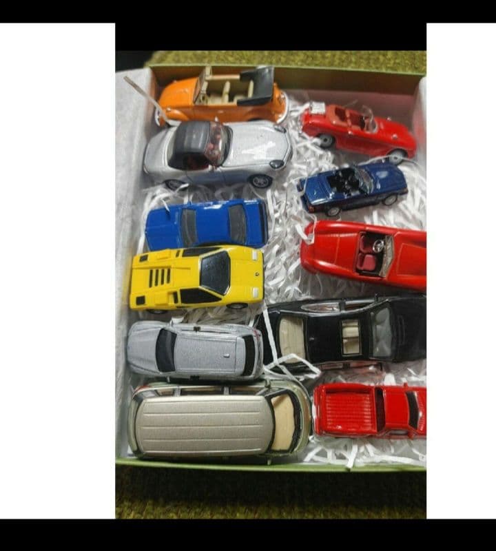 ミニカー外車１１個セット