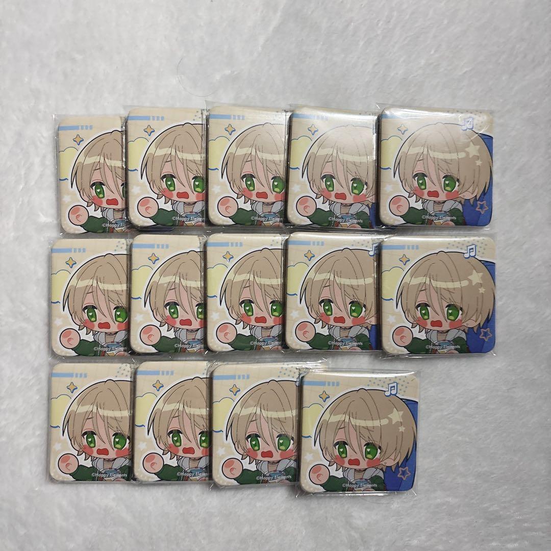 あんスタ 白鳥藍良 スクエア缶バッジ わくわくトリップ