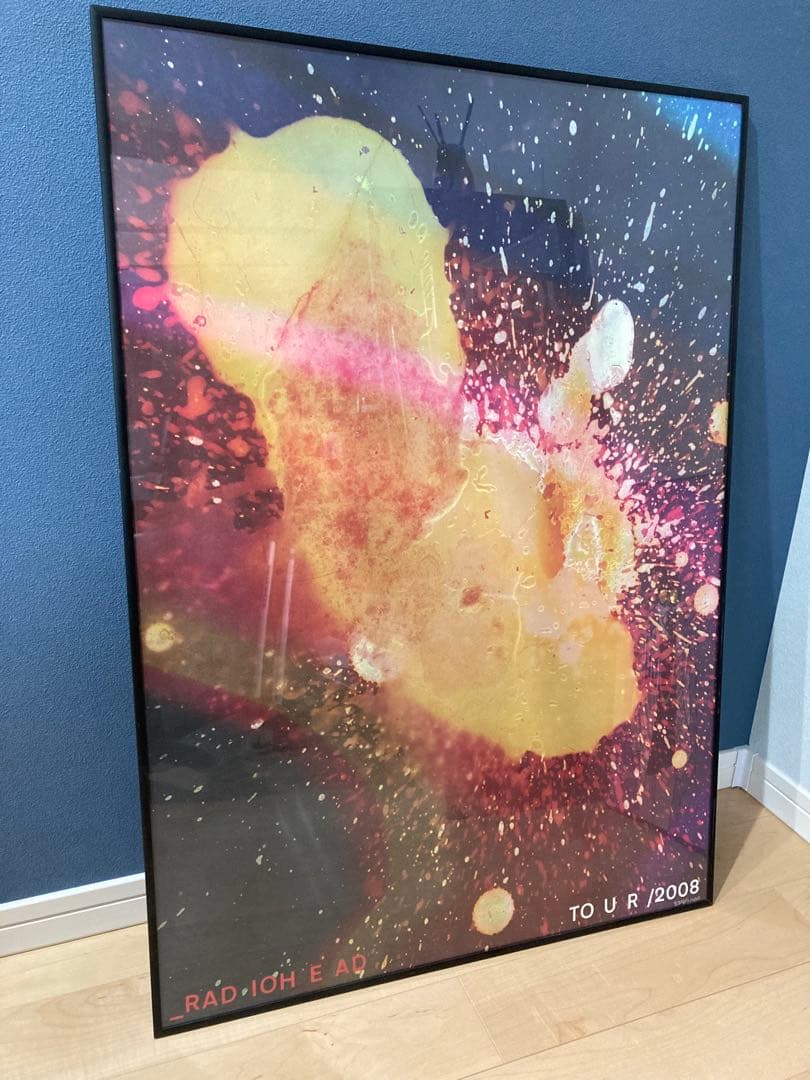 RADIOHEAD JAPAN TOUR 2008 ツアー限定ポスター額付き
