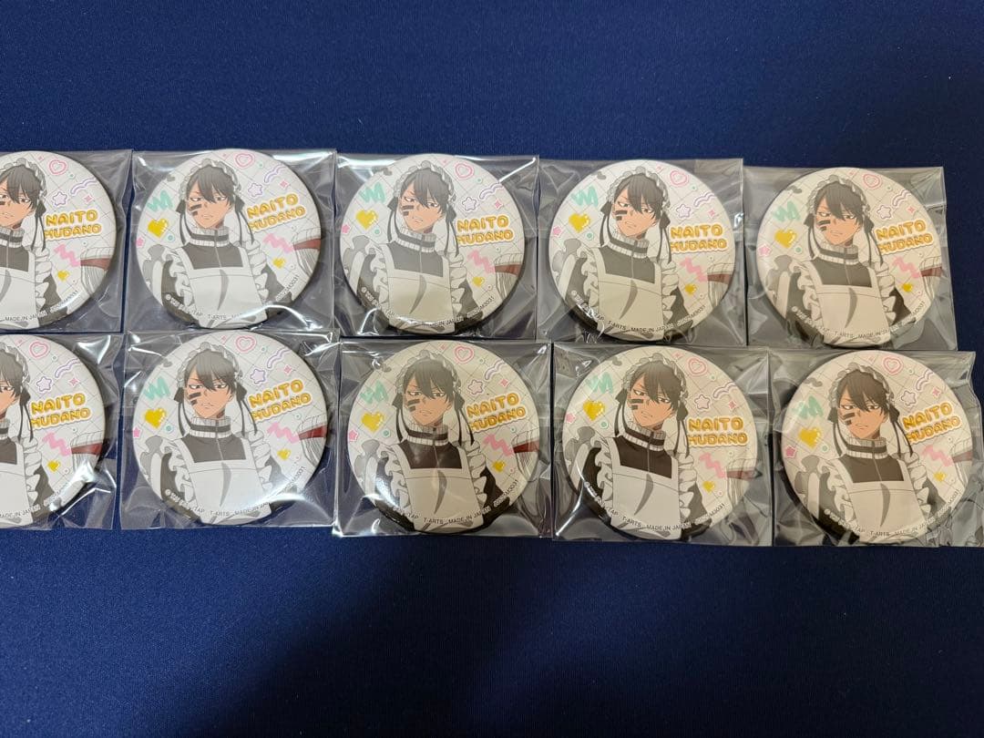 桃源暗鬼　ジャージメイドトレーディング缶バッジ　無陀野無人　10個セット