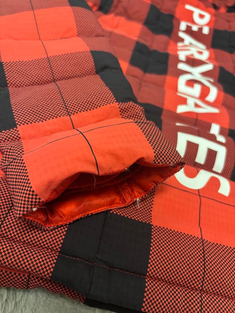 PEARLY GATES ゴルフウェアセット 赤黒チェック セットアップ