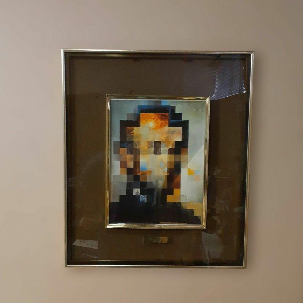 サルバドール ダリ　リンカーン/地中海を見つめるガラ