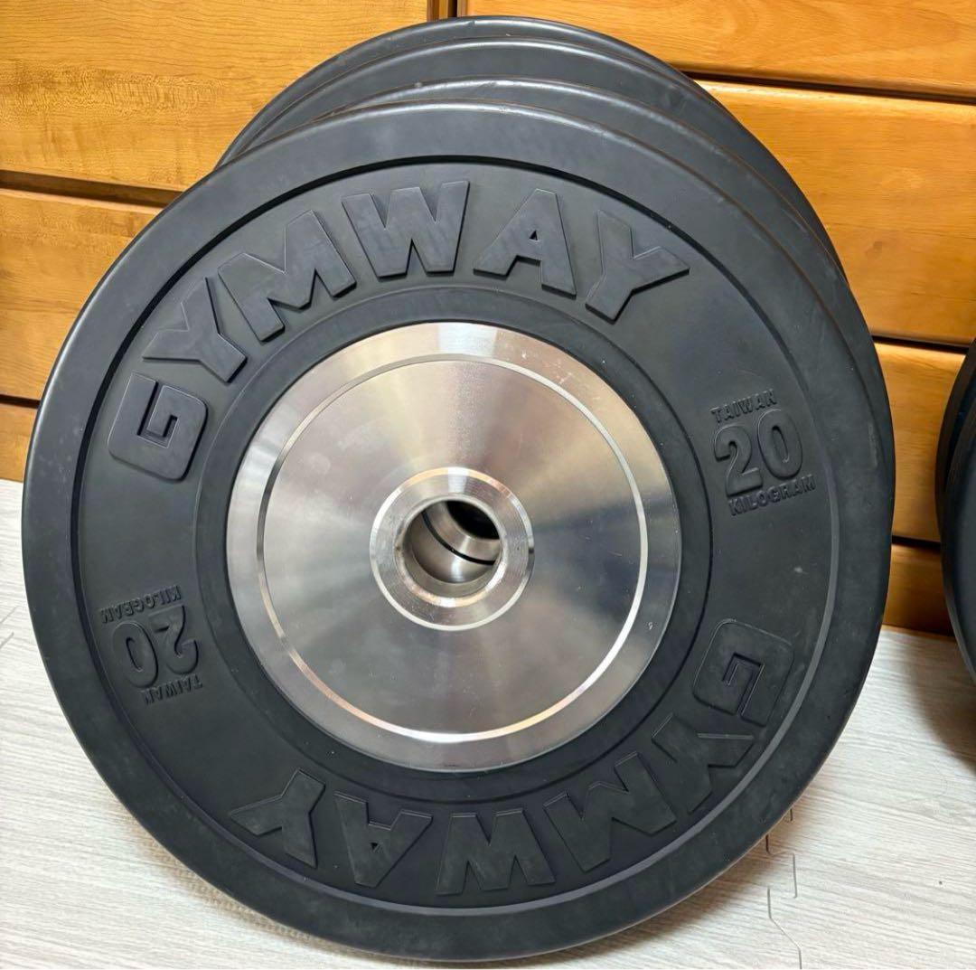 GYMWAY 20kg ウエイトプレート②