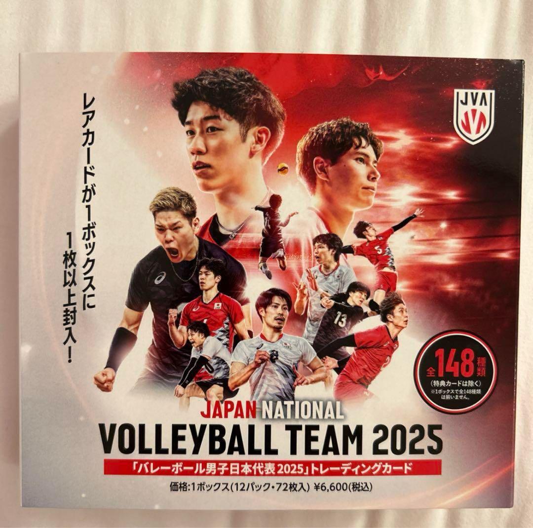 バレーボール日本男子代表2025 トレーディングカードレギュラーカード全種セット