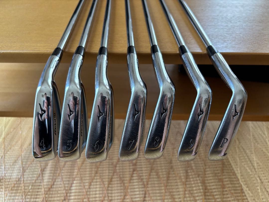 ミズノ MP-52 アイアンセット 7本セット(4-P) 軟鉄Modus120S