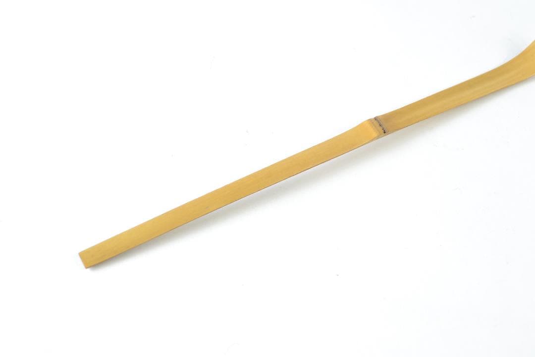 茶道具　銘「若松」茶杓　大徳寺派9代管長後藤瑞巌書付　下削り宗傳作