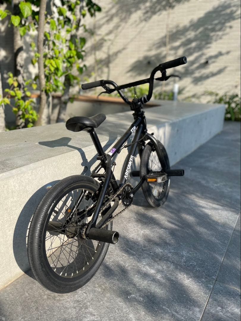 BMX 自転車 ブラック スチールフレーム16インチ