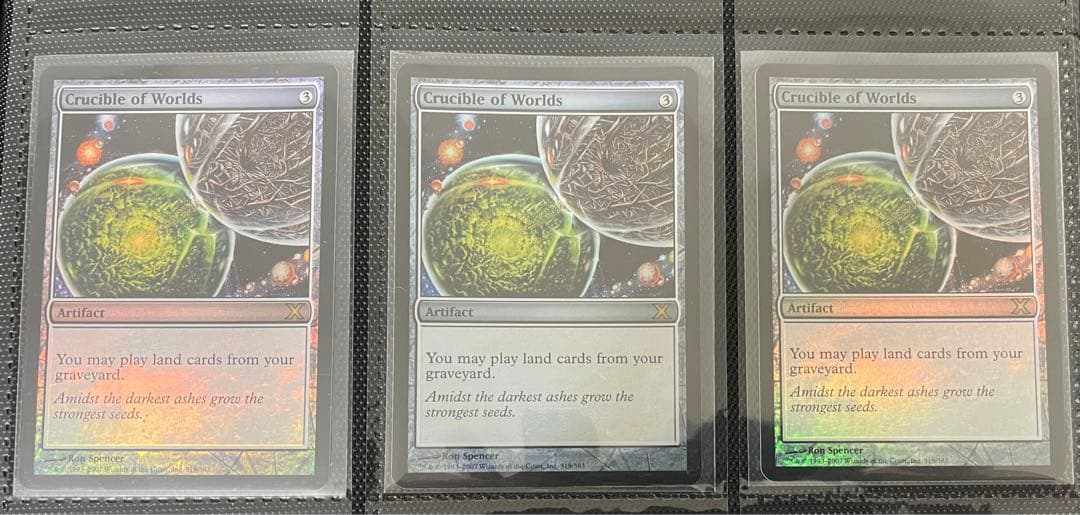 Foil 10ED 世界のるつぼ 英語版3枚セット