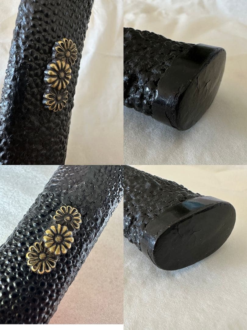 刀装具　残欠刃引合法カット品 鉄製刃 時代 武具　 古美術　現状品