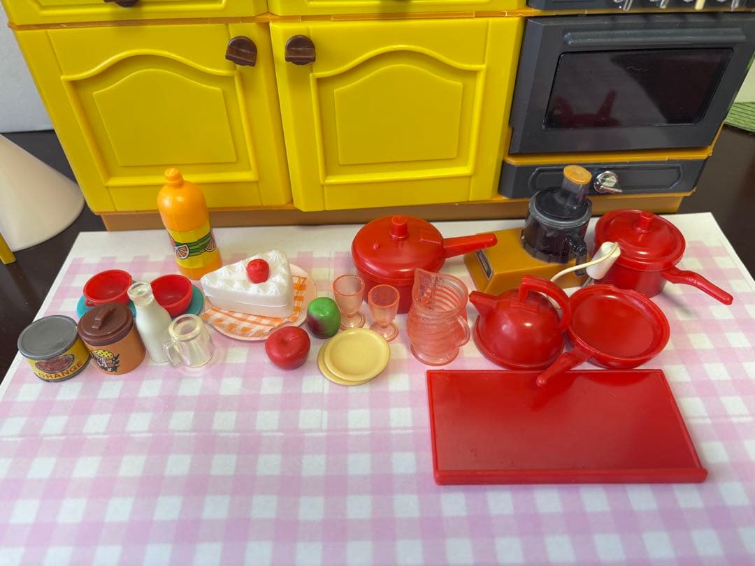 オランダ版シンディちゃん フルール キッチンセット かわいい！ドールハウス1/6