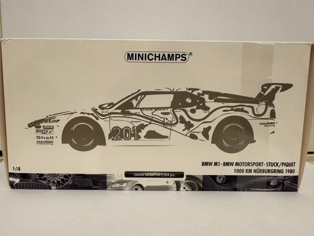  M1 procarニュル ‘80 1000km ミニカー ミニチャンプス