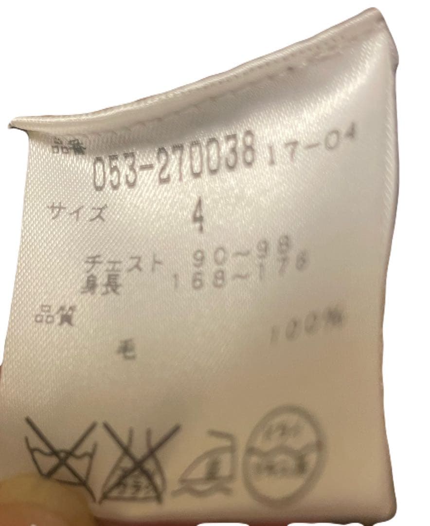 パーリーゲイツ　ゴルフ　ニットセーター　ウサギ刺繍　ブラウン　サイズM