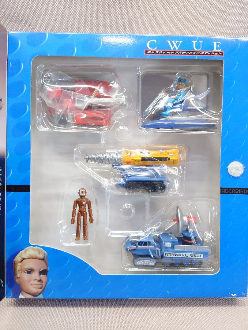 サンダーバード　キャラウィール 救助メカ　全３種　未開封