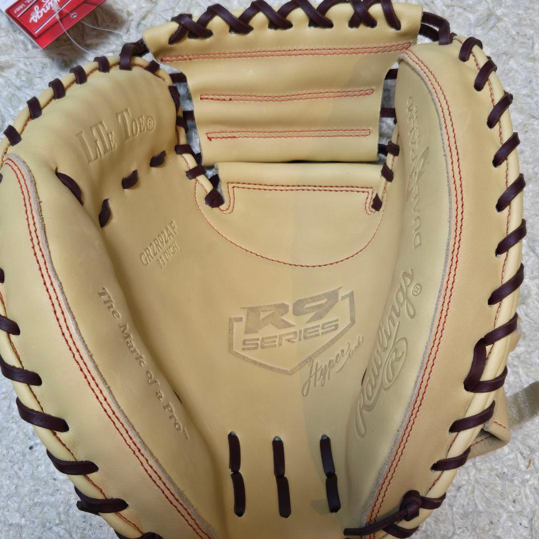 タグ付　ローリングス ハイパーテック 一般軟式 キャッチャーミット 左 グローブ