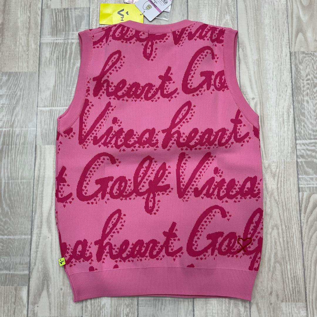 【新品】レディース ベスト ピンク ビバハート 38サイズ ベストウエア