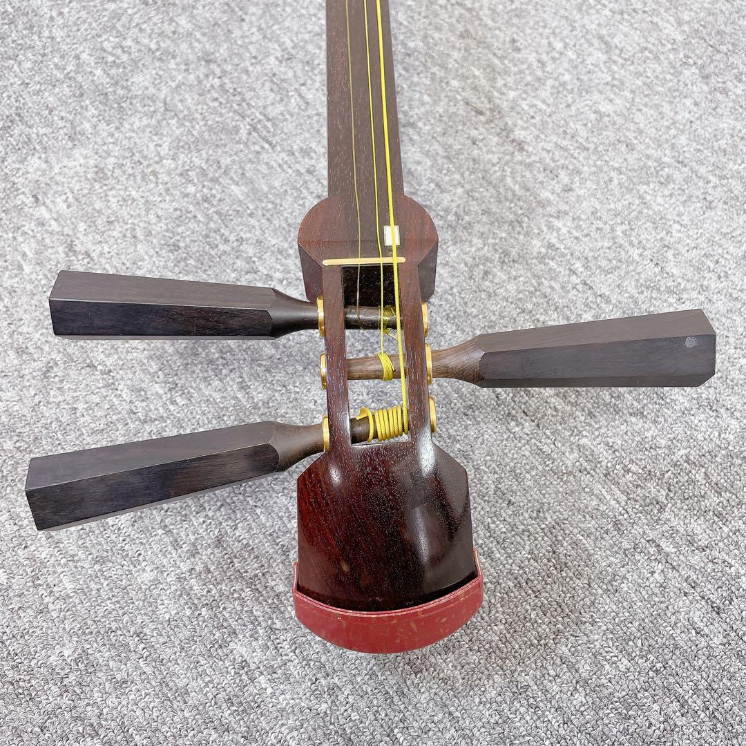 津軽三味線 K8 太棹 東さわり 紅木 子持ち綾杉胴