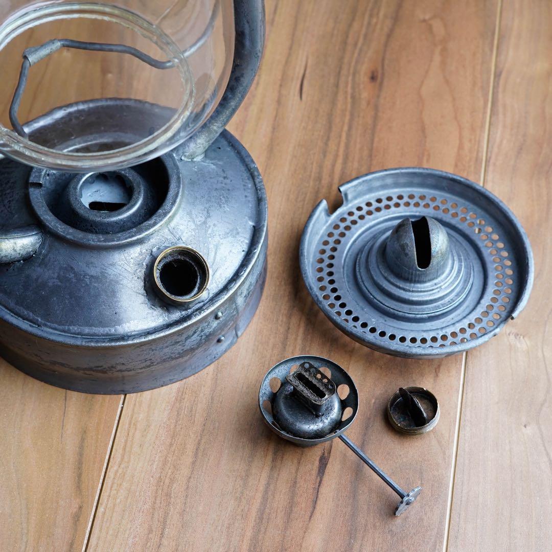 BAT 6 D.R PATENTE 2850 真鍮プレートヴィンテージ ランタン