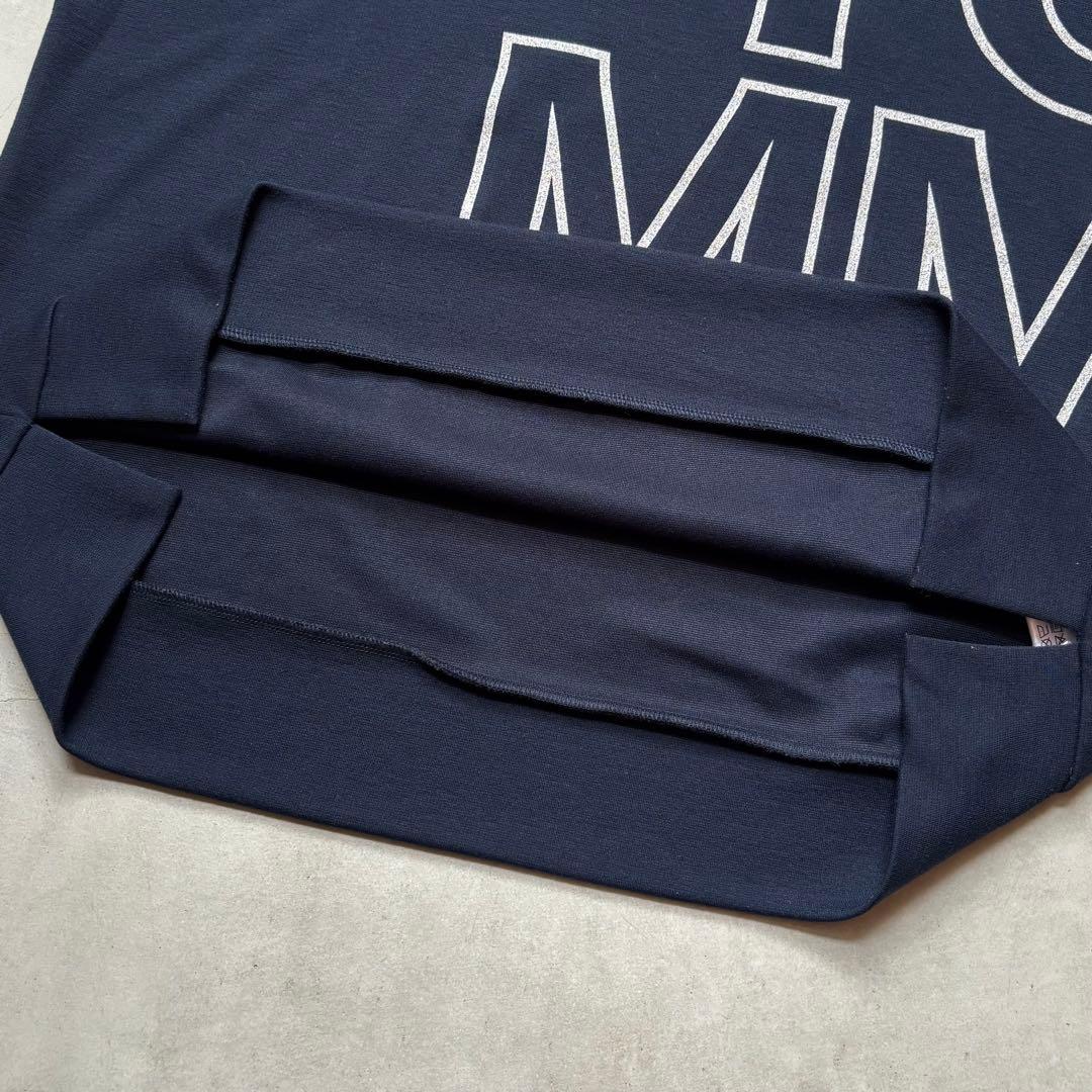 【美品】  GOLF 半袖モックネックシャツ ロゴ