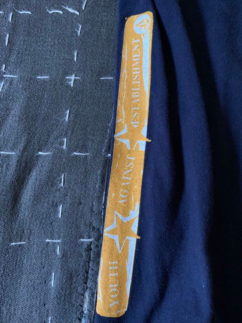 90s VOLCOM vtg Tシャツ 脇プリ マルチ powell パウエル