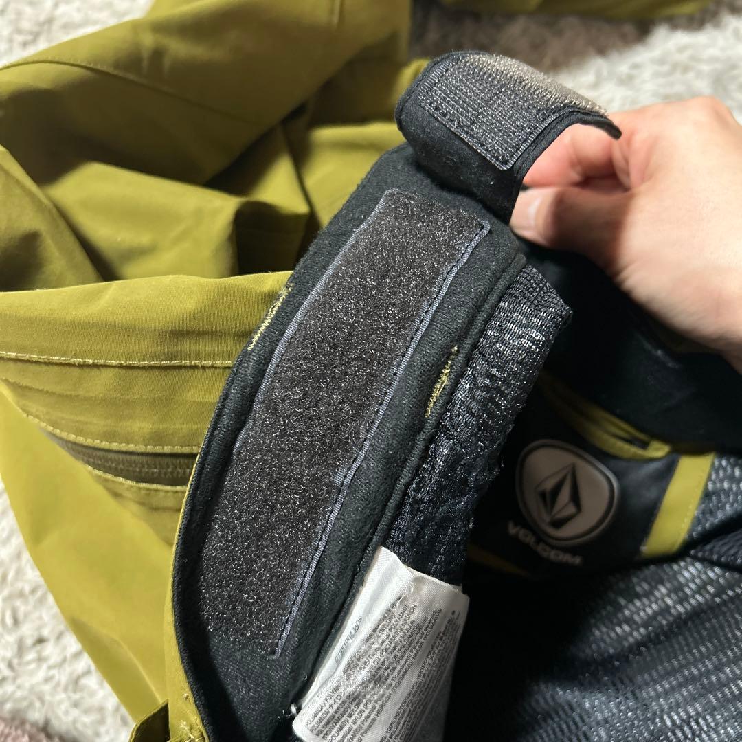 VOLCOM GORE-TEX スノーボードパンツ オリーブグリーン　メンズ　S
