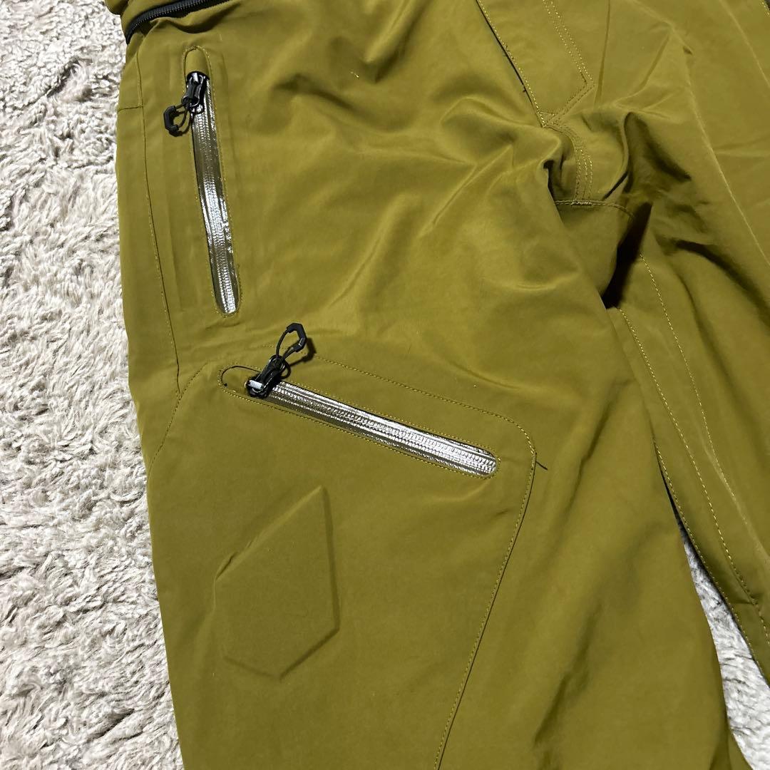 VOLCOM GORE-TEX スノーボードパンツ オリーブグリーン　メンズ　S
