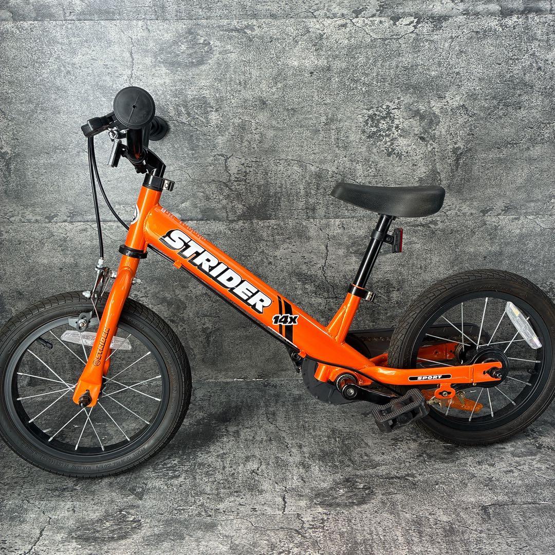 ストライダー 14 スポーツ オレンジ ペダル付き　分解発送