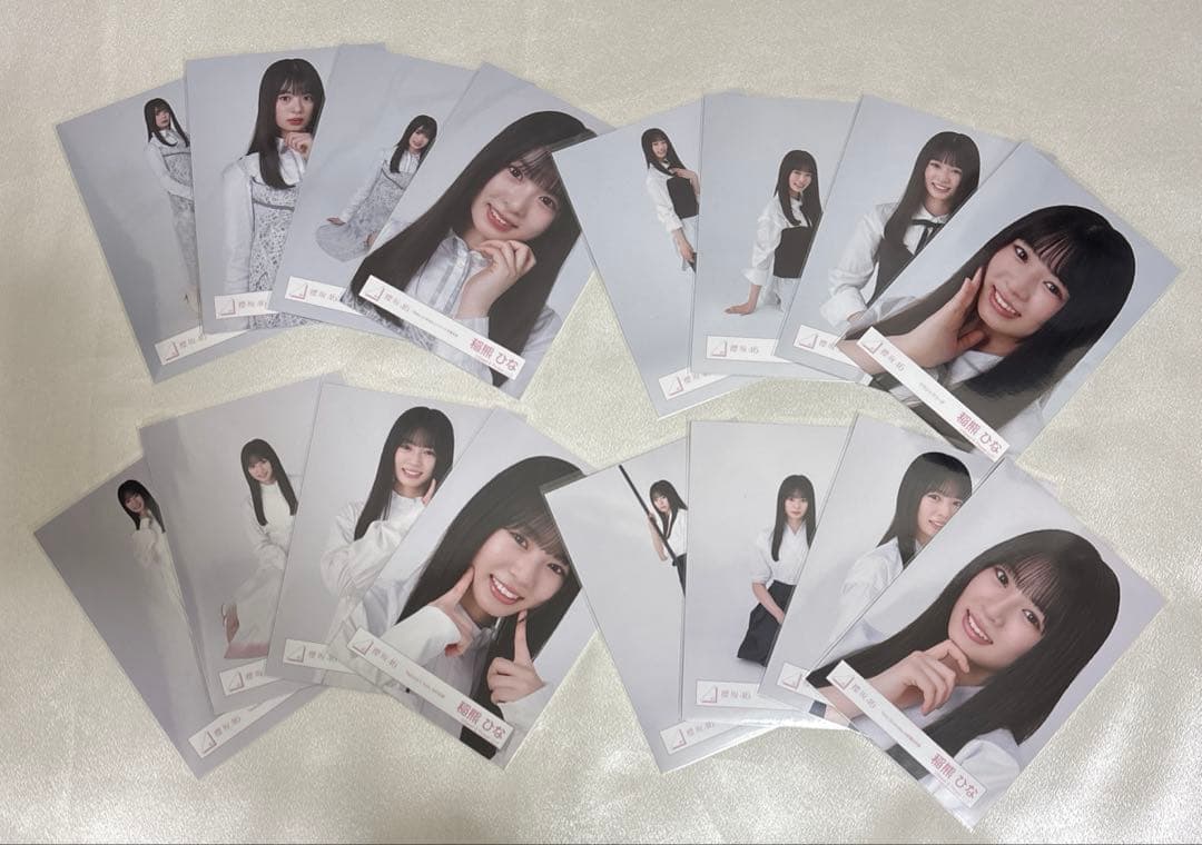 稲熊ひな まとめ売り アクスタ5種 生写真15コンプ