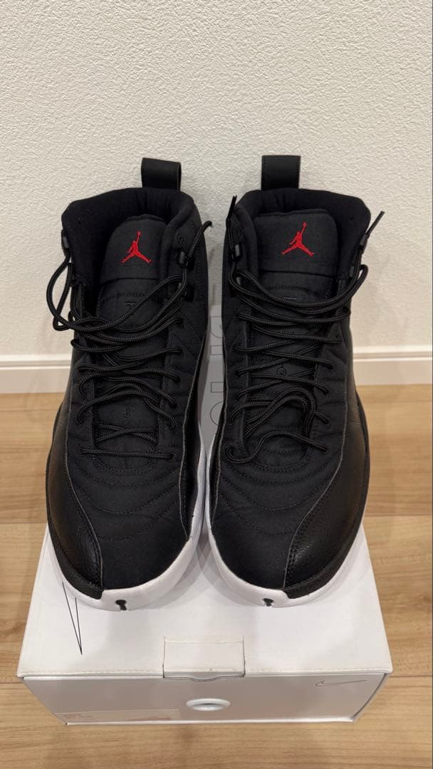 Nike Air Jordan 12 ブラック/ホワイト サイズ：32cm