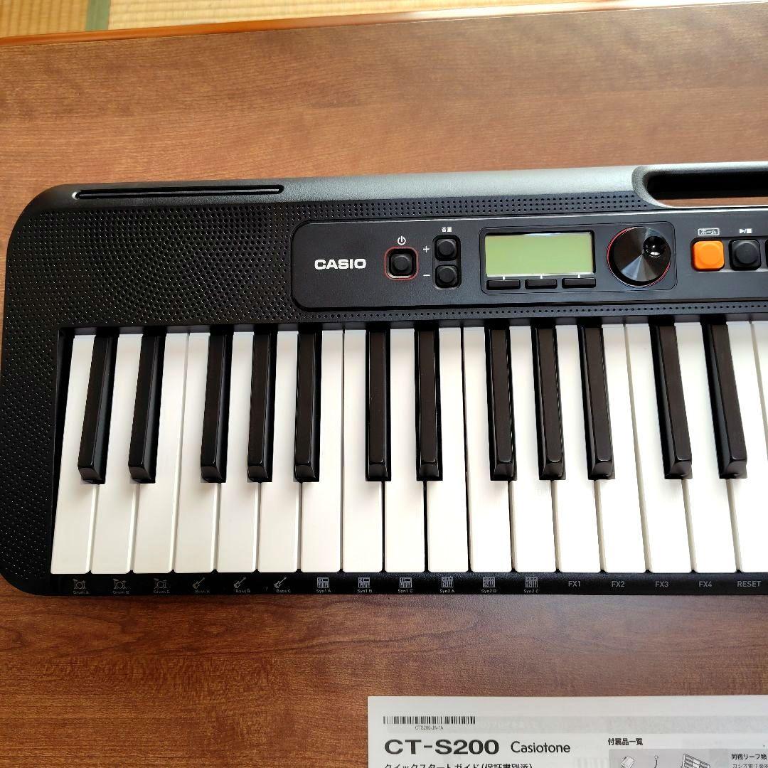 CASIO CT-S200BK 電子キーボード 61鍵