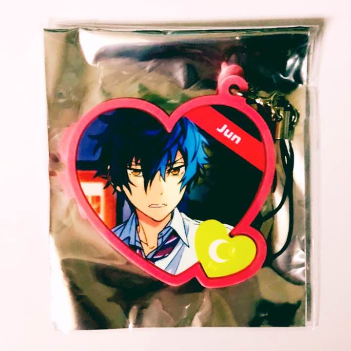 新品★あんスタ★Eve【漣ジュン】アニカフェ★ラバーチャーム