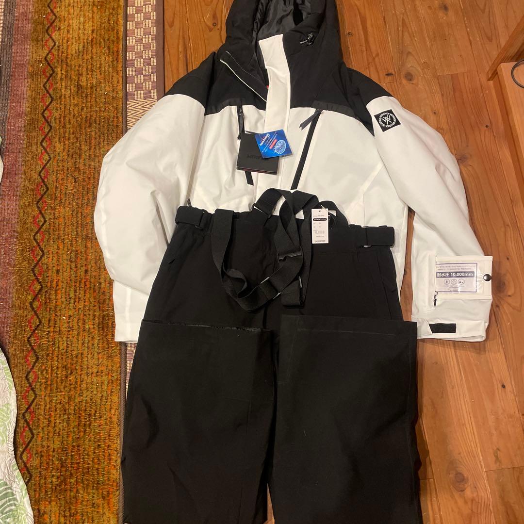 WINDEX スノーボードウェア ホワイト/ブラック