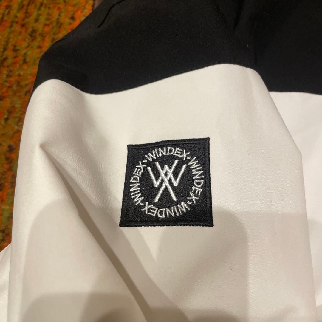WINDEX スノーボードウェア ホワイト/ブラック