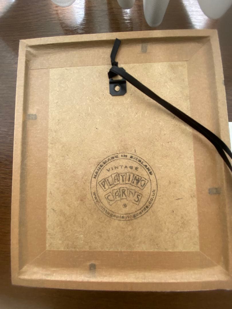 スヌーピー ヴィンテージアートプリント トランプ 額縁