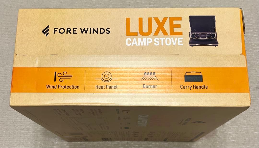 （ハナ)新品・未開封　FORE WINDS LUXE CAMP STOVE