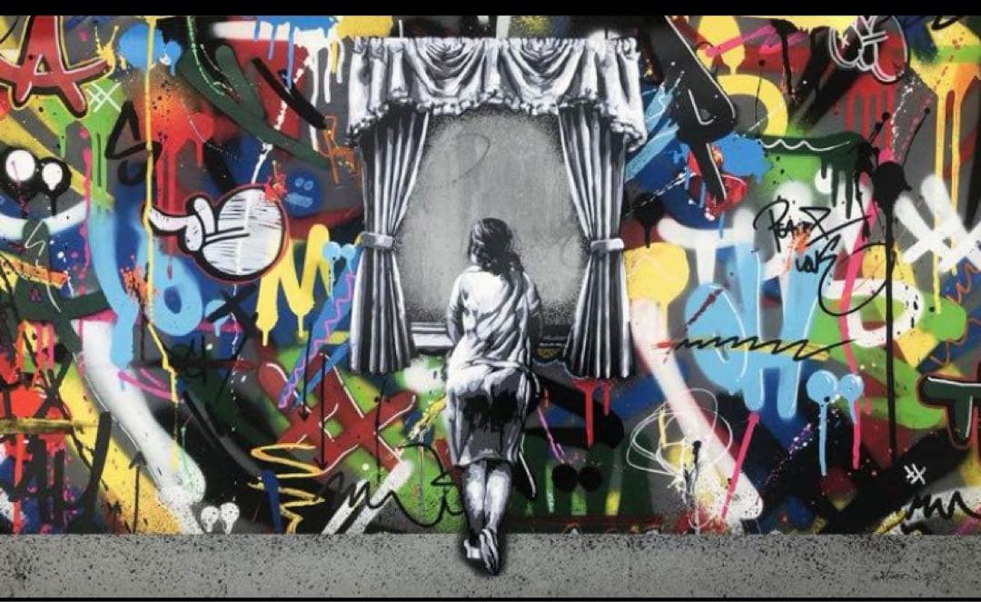 【新品】Martin Whatson「FIGURE AT THE WINDOW」