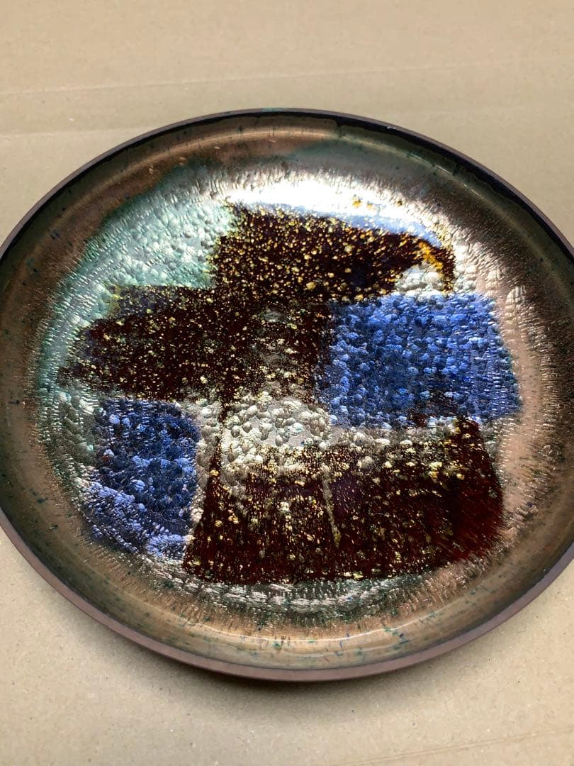 Bjørn Engø ブロンズエナメル 作品