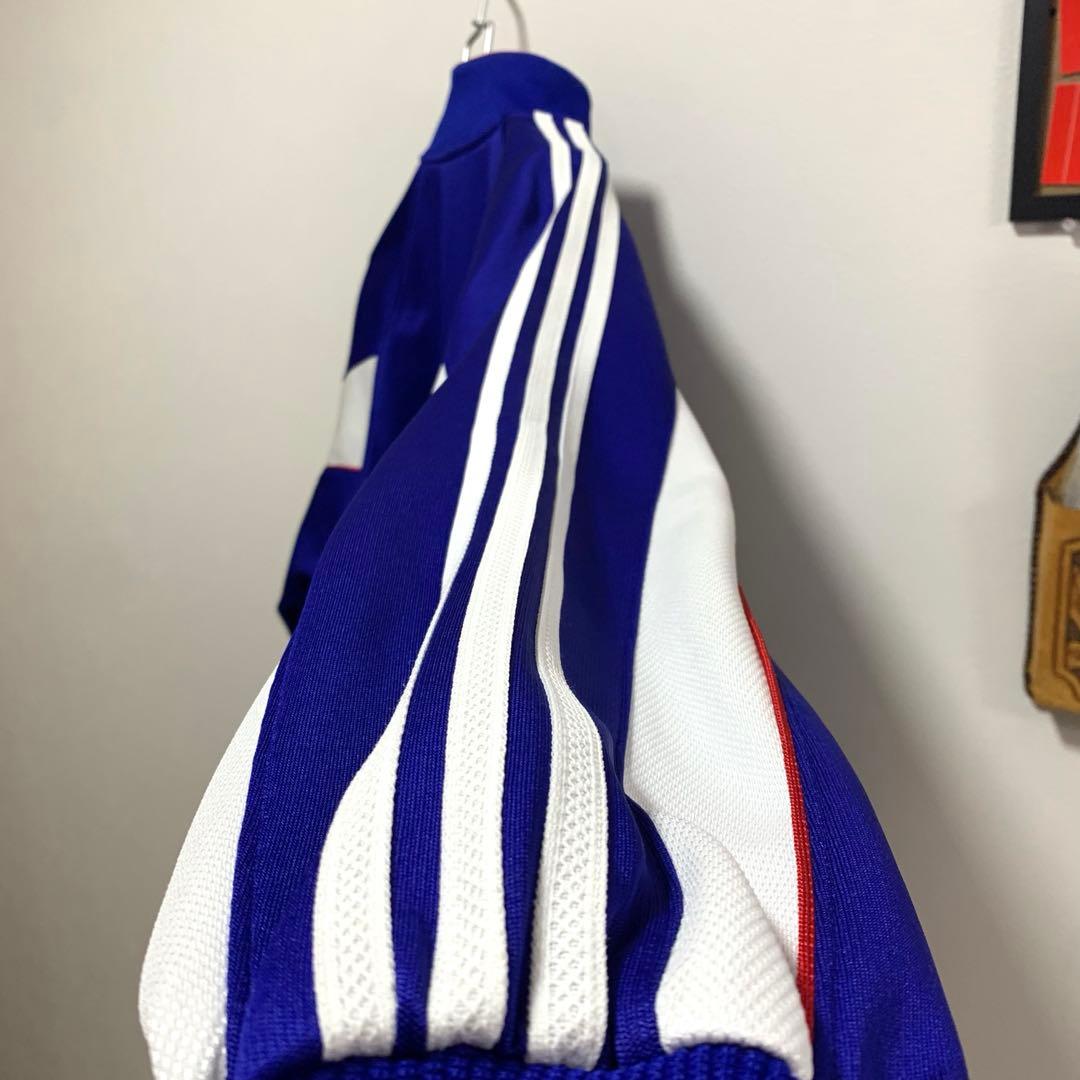美品　アディダス　90s サッカー日本代表　ナイロンジャケット 刺繍　ロゴ