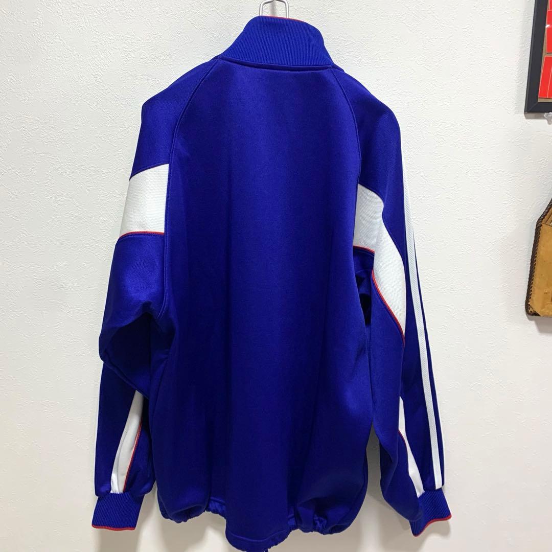 美品　アディダス　90s サッカー日本代表　ナイロンジャケット 刺繍　ロゴ
