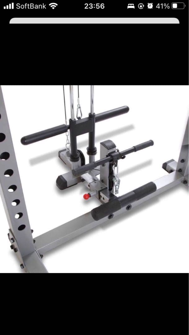 パンマン専用（アイロテック）パワーラック HPM専用 ラットプル オプション