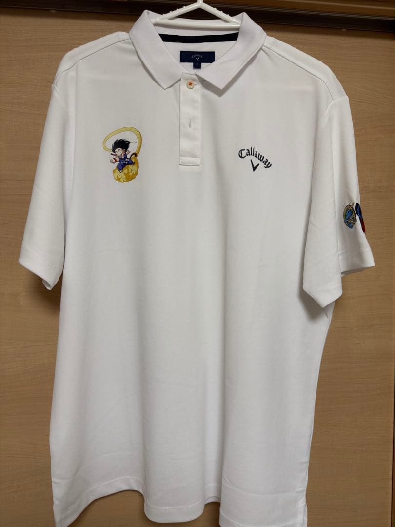 Callaway ドラゴンボール/キャラクタープリントポロシャツ　3Lサイズ