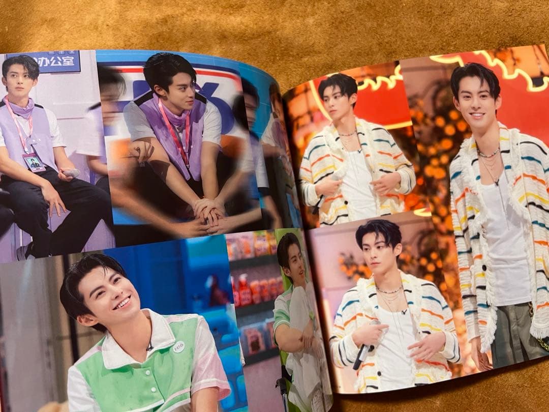 蒼蘭訣 王鶴棣　110枚写真入り個人写真集ワンホーディー写真集34p2023-1