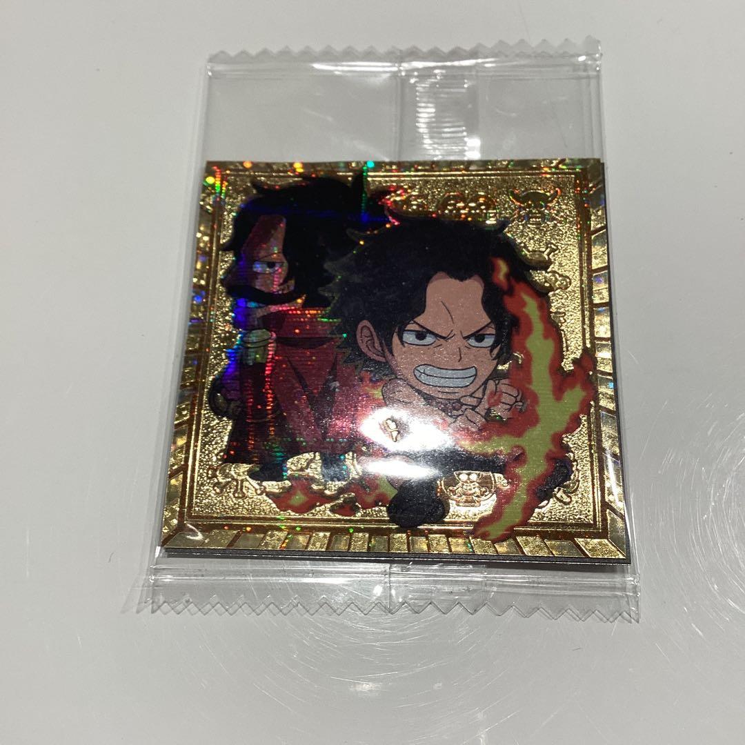 貴*様 にふぉるめーしょん ワンピース大海賊シールLOG.12 ゴールドパラレル