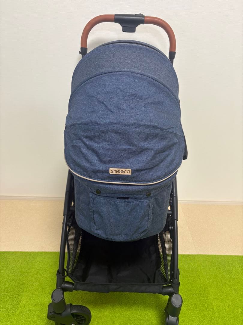 smooca デニム ペットカート ペットパラダイス