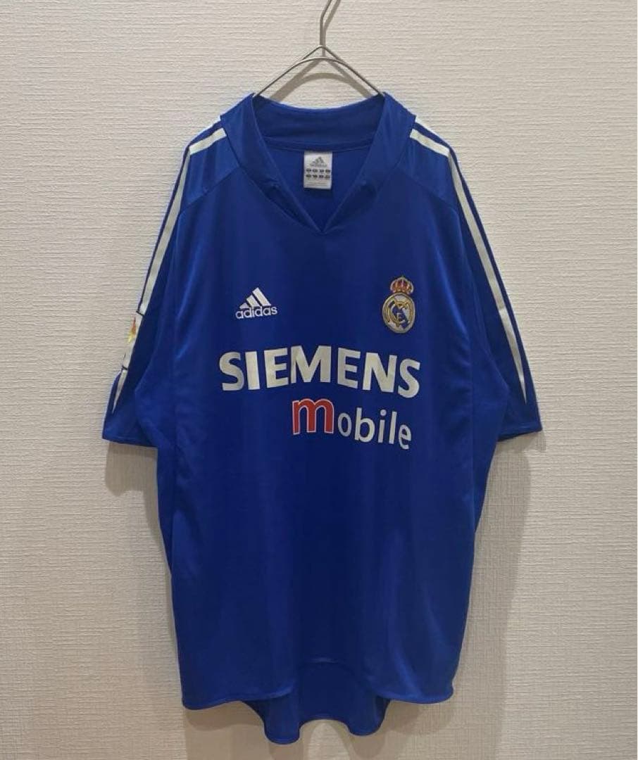 当時モノ 美品 ユニフォーム adidas／レアルマドリード サッカーシャツ